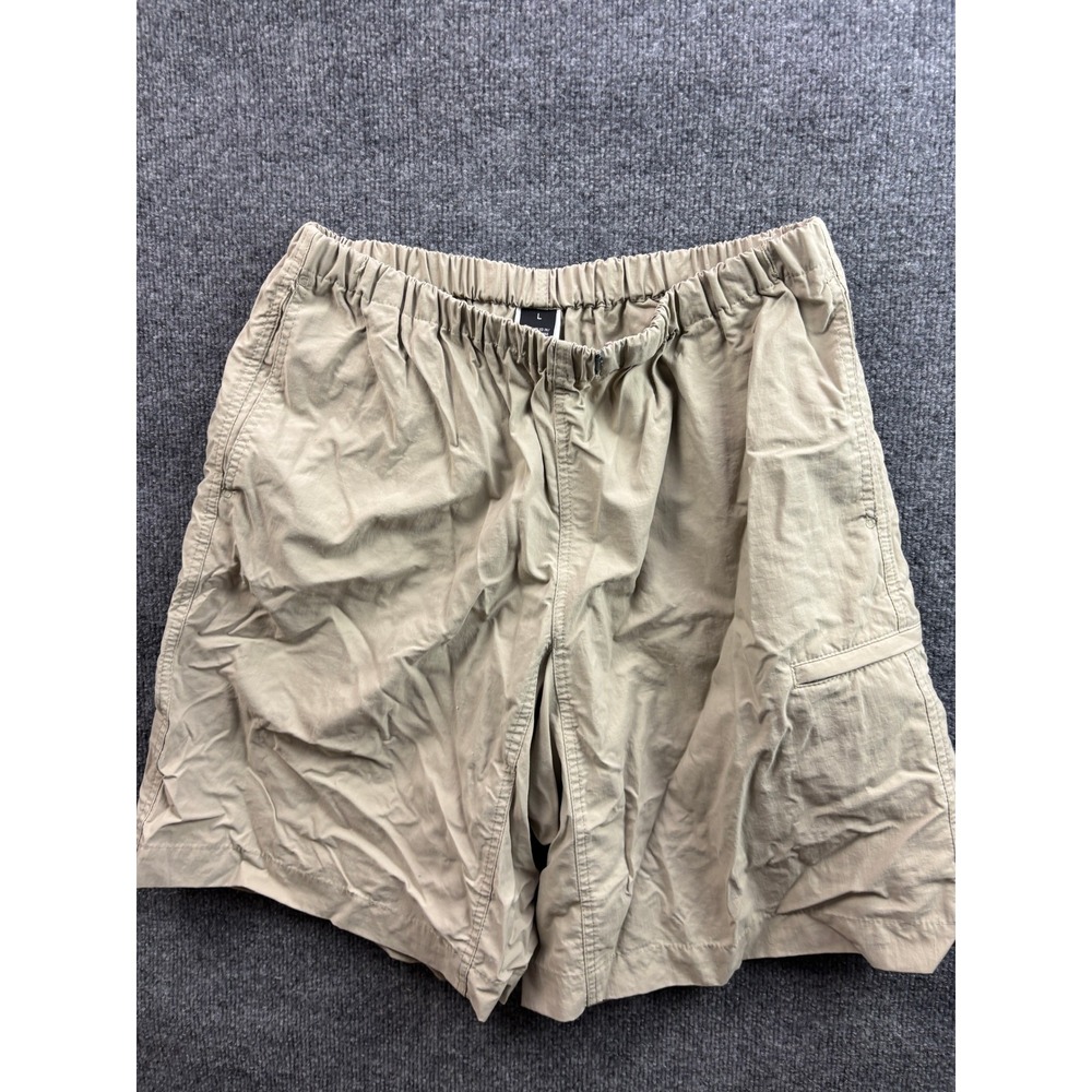 Patagonia Gi III Shorts Mens Large L Tan Khaki Nylon Hiking Outdoor 7 Inseam